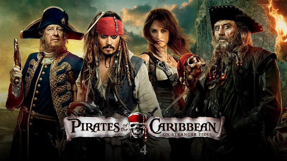 Urutan Film Pirates of the Caribbean Berdasarkan Tahun Rilis